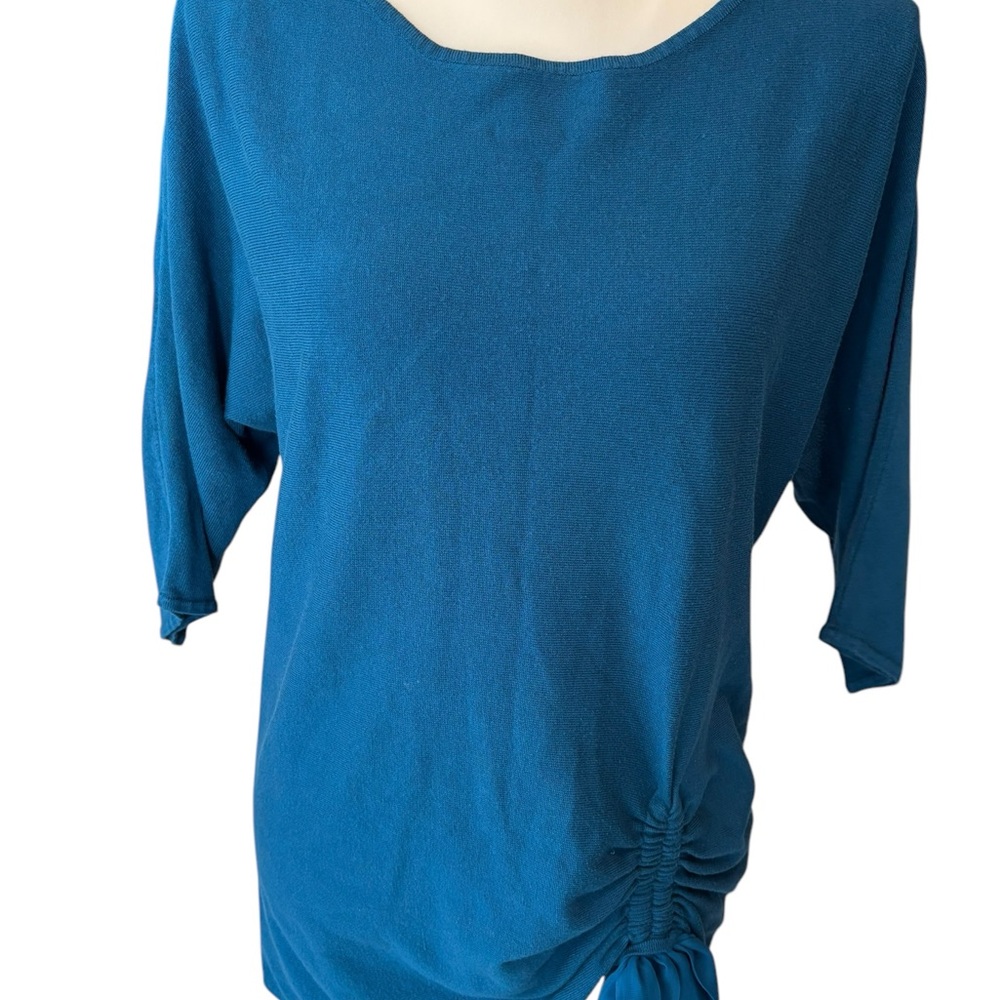 New York & Co Cobalt Top with Side Tie